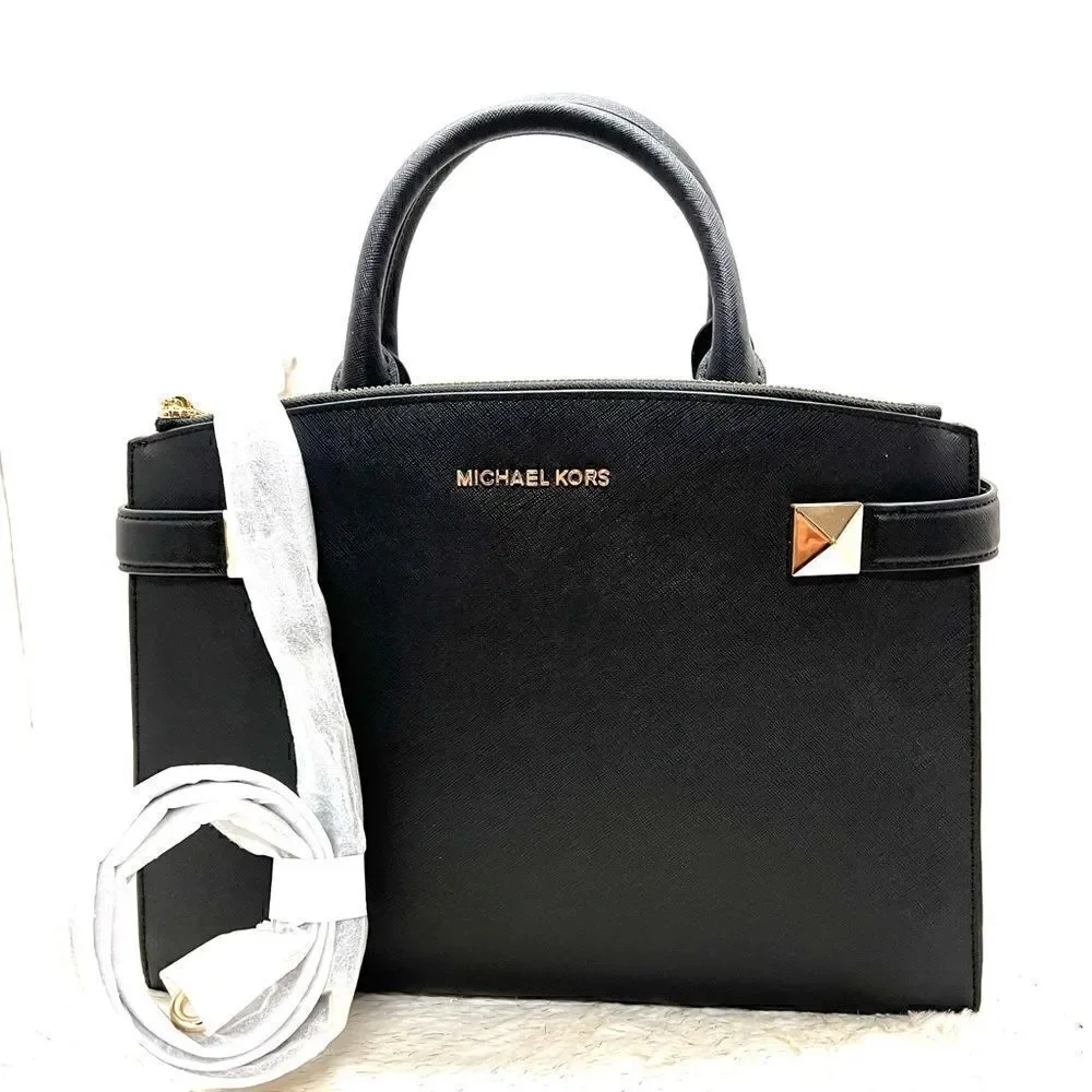🔥🎁NWT! Michael Kors KARLA EW Satchel Handbag Msrp:$378.00
